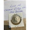 Image 2 : Canada 1940  Fifty .50 Cent Piece .800 Silver