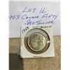 Image 1 : Canada 1953  Fifty .50 Cent Piece .800 Silver