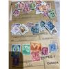Image 13 : Stamps Misc Countries, collected late 50s early 60s , Including Canada Nederland's etc.