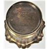 Image 3 : Ornate 4" brass ornamental vase/brass floral frog