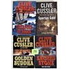 Image 1 : 4 Clive Cussler novels 3 soft cover 1 hard cover with dust jacket