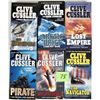 Image 1 : 6 Clive Cussler action adventure paperback novels
