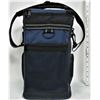 Image 3 : 15" insulated "Cuisena" golf bag picnic bag with 5 zippered compartments adjustable shoulder strap