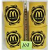 Image 1 : Set of 4 foam rubber McDonalds "I'm Lovin' It" beverage holders