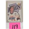Image 1 : 1993-94 Studio signature series 'insert card' #4 of 10 L.A. Kings Gold Autograph Wayne Gretzky