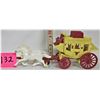 Image 1 : Vintage reliable hard plastic Stagecoach