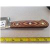Image 2 : 8" blade chef's knife dyed laminate wood handle