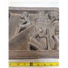 Image 3 : 20" wide 1.5" thick 1982 Congo ebony carving by D. Alfred