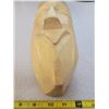 Image 2 : 1961 Ontario Ojibway Windigo wood carved mask height 15"