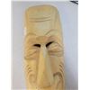 Image 3 : 1961 Ontario Ojibway Windigo wood carved mask height 15"