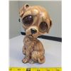 Image 1 : 1972 'Pity Puppy' 7"H painted and glazed ceramic