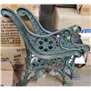 Image 1 : Vintage Cast Iron Bench Ends