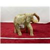 Image 1 : 1995 Pakistan onyx stone carved polished elephant 6" length
