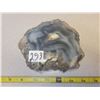 Image 2 : 2003 sawn & polished agate paperweight 5" length