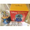 Image 1 : 350-WALT’S 100TH BIRTHDAY DISNEY WATERGLOBE. PLAYS “WHEN YOU WISH UPON A STAR”