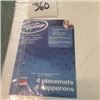 Image 2 : 360-PEPSI COLA VINTAGE SET OF 4 PLACEMATS