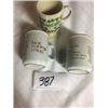 Image 1 : 387-HOT TODDY MUGS SET MADE IN SCOTLAND DUNDON CERAMICS