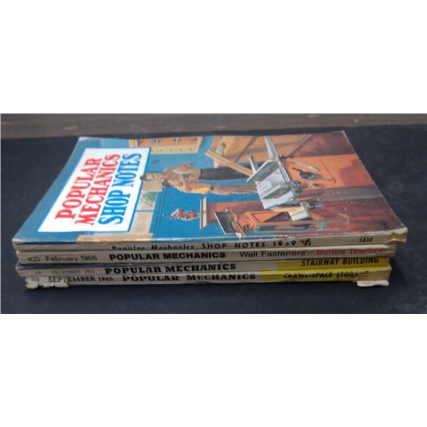 Popular Mechanix 1959, 1965, 1966