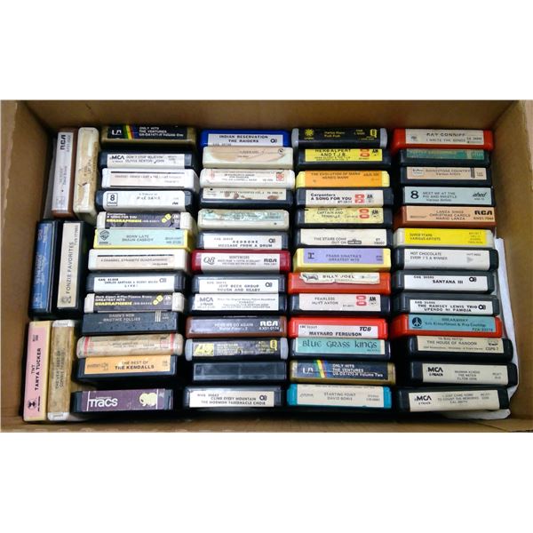 Box of 8 Tracks