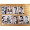 Image 1 : 9 CELEBRITY STUDIO CARDS 1940'S-50'S