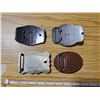 Image 2 : 4 BELT BUCKLES
