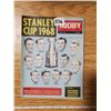 Image 1 : 1968 STANLEY CUP HOCKEY WORLD MAGAZINE