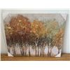 Image 1 : METALLIC ACCENT TREES PRINT