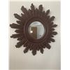 Image 1 : WOODEN RAYS MIRROR 24"