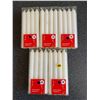 Image 1 : 5 BOXES TAPERED CANDLES