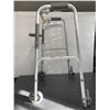 Image 1 : ALUMINUM FOLDING ADULT WALKER 33H X 25L X 21"W