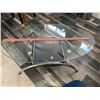 Image 1 : GLASS TOP COFFEE TABLE, BRACE & FEET NEED SOME TLC