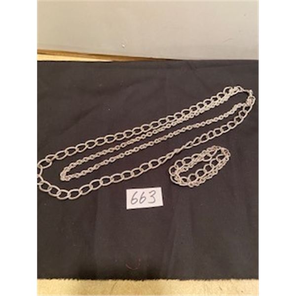 2 piece neckalce and bracelet