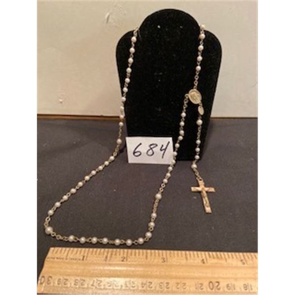 vintage cross necklace