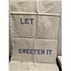Image 1 : Vintage 100 lb sugar sack