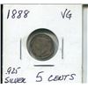 Image 1 : 1888 victoria 5 cents