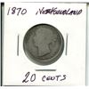 Image 1 : 1870 newfoundland 20 cents