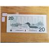 Image 2 : 1991 uncirculated 20 dollar bill