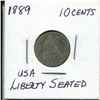 Image 1 : 1889 usa liberty 10 cents