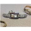 Image 2 : Lot of 3 watches, 1 Geneva, 1 Gladstone diamond quartz, 1 quartz *new* bracelet style
