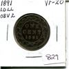 Image 1 : 1891 large one cent