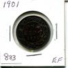 Image 1 : 1901 large one cent