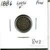 Image 1 : 1886 5 cents