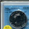 Image 1 : 1994 5 dollars .9999 silver "maple leaf" ms-66