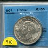 Image 1 : 1937 silver dollar au-55