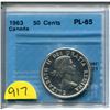 Image 1 : 1963  50 cents pl-65 CCCS