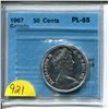 Image 1 : 1967 50 cents pl-65 CCCS