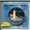Image 1 : 2005 20 dollars .9999 silver "lighthouse" pf-68