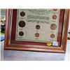 Image 3 : framed canadian penny collection