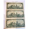 Image 1 : Canada Three 1967 Centennial One Dollar Bills
