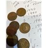 Image 4 : Canada Pennies  1 Cent Pieces 31 Coins one 1932 and others in the 1940s